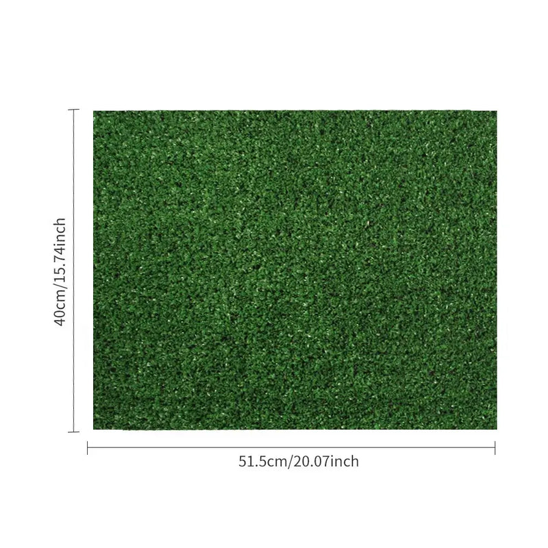 Washable dog urinal grass mat 51.5cm x 40cm for indoor outdoor pet defecation.