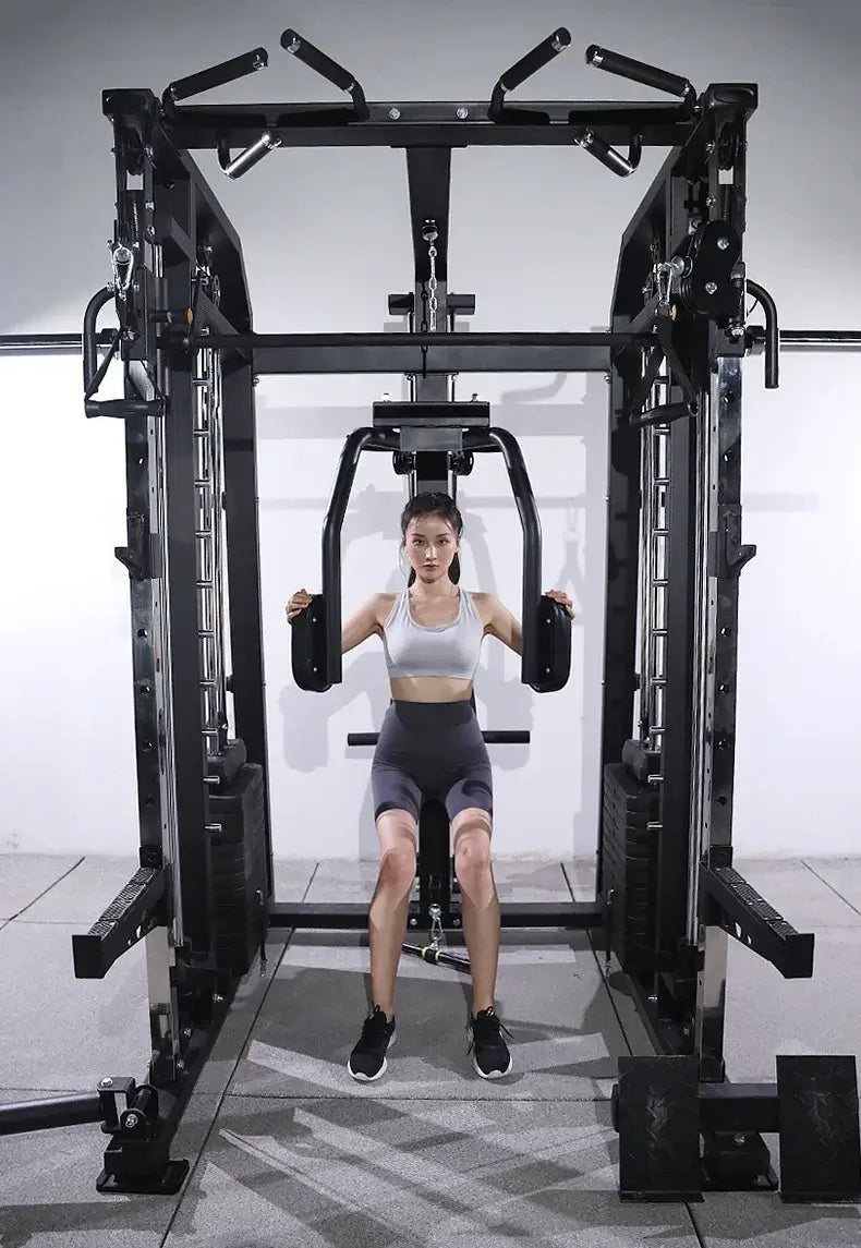 Multi-functional Smith Machine Fitness Training Gym Equipment Commercial Smith Training Machine