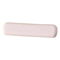 Travel makeup brush holder in silicone, portable, waterproof case for cosmetic brushes and sponges.