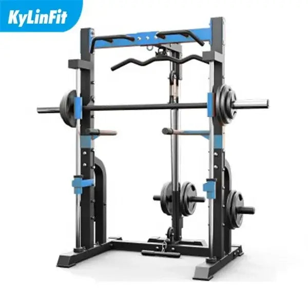 Kylinfit Professional Home Use Fitness Equipment Bench Press Multi-functional 3d Smith Machine Gym Squat Rack