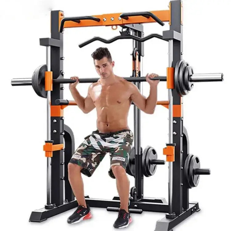 Kylinfit Professional Home Use Fitness Equipment Bench Press Multi-functional 3d Smith Machine Gym Squat Rack