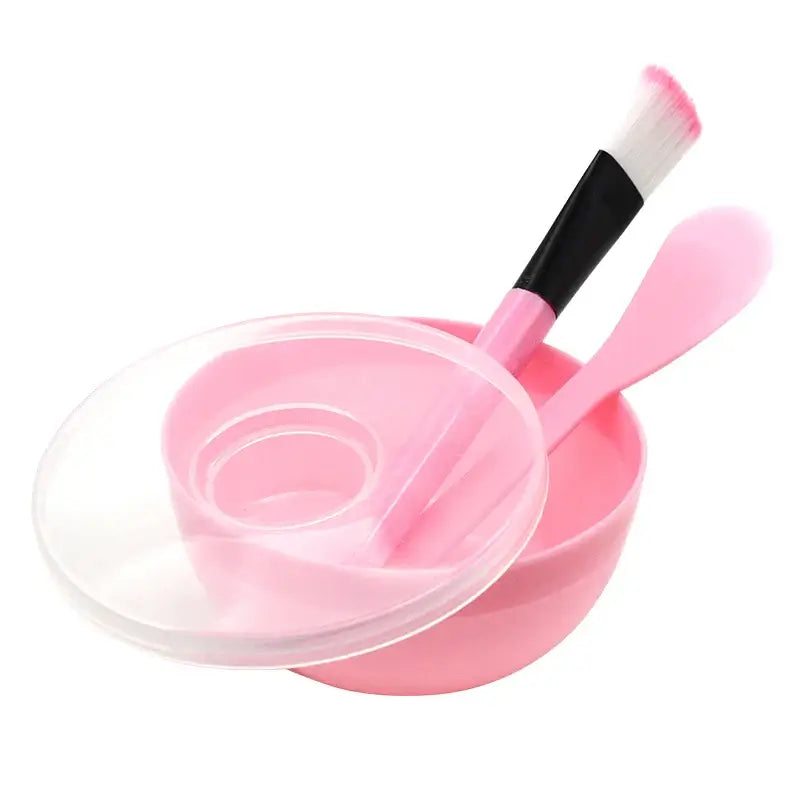 Facial Brush Mask Bowl Spoon Set Mask Brush Bar DIY Beauty Tools Mixing Tools Skin Care Makeup Supplies Woman Facial Tools