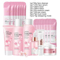 Green Tea Skin Care Kit Korean Cosmetic Moisturizing Acne Exfoliate Beauty Face Care Set For Women Sakura Products kit